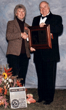Carolyn Martello, recipient of the Connie Beckhardt Award